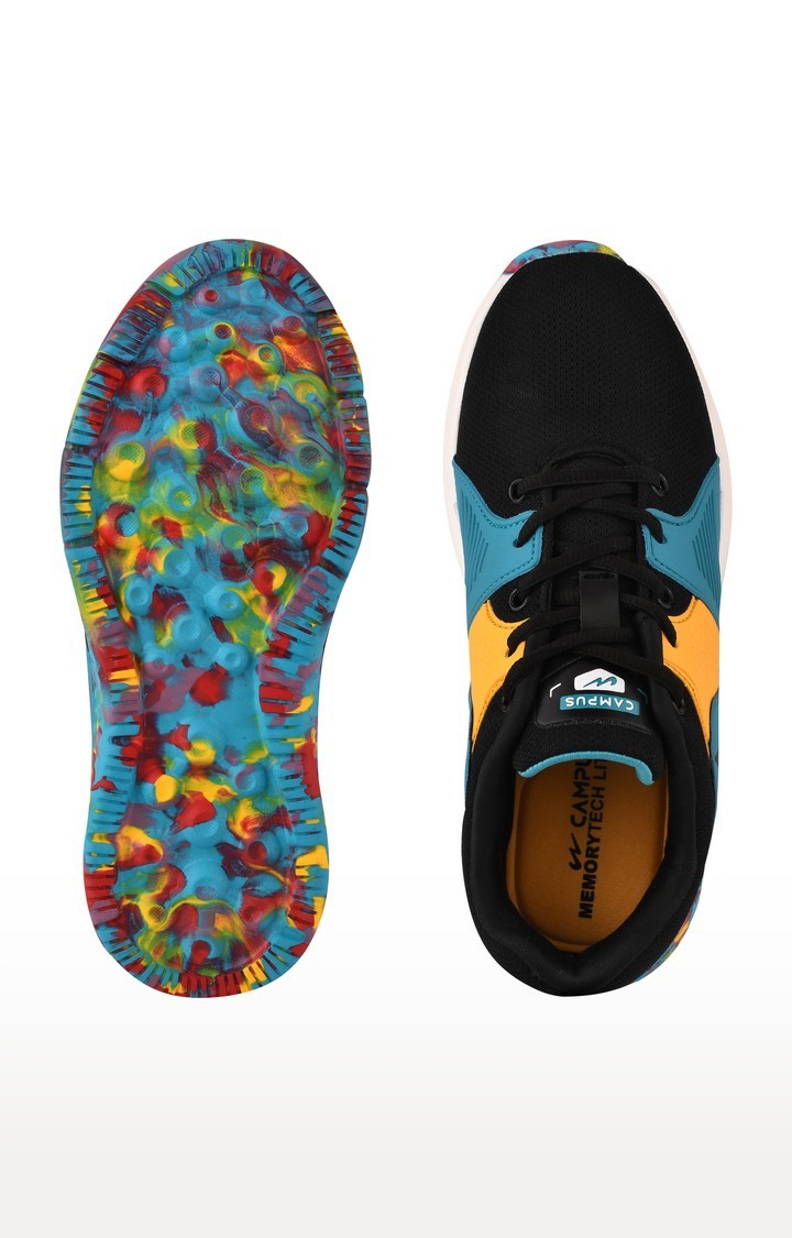 Campus Shoes | Bunny Jr Black Outdoor Sport Shoe 3