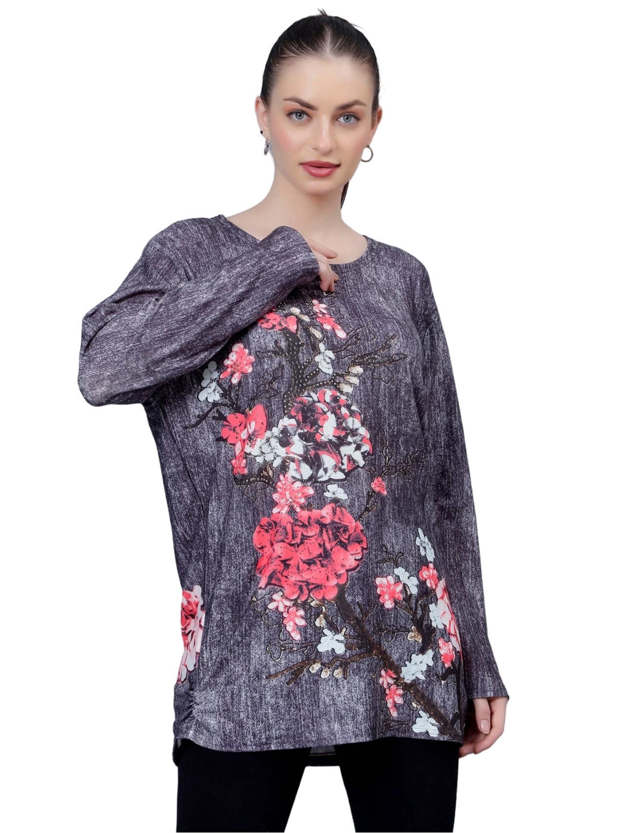 Albion Women Premium Quality Printed Top
