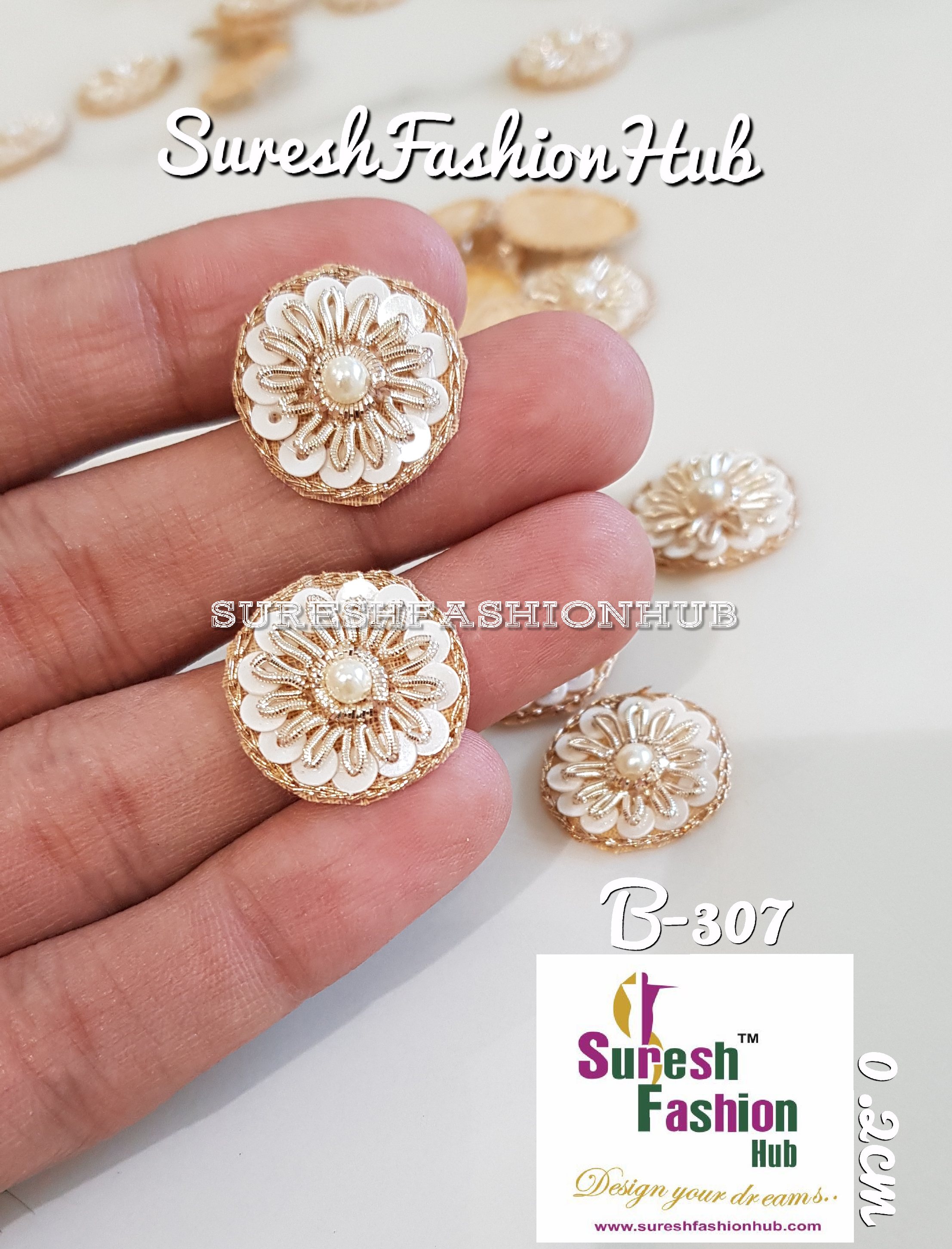 Small Golden Flower Butties