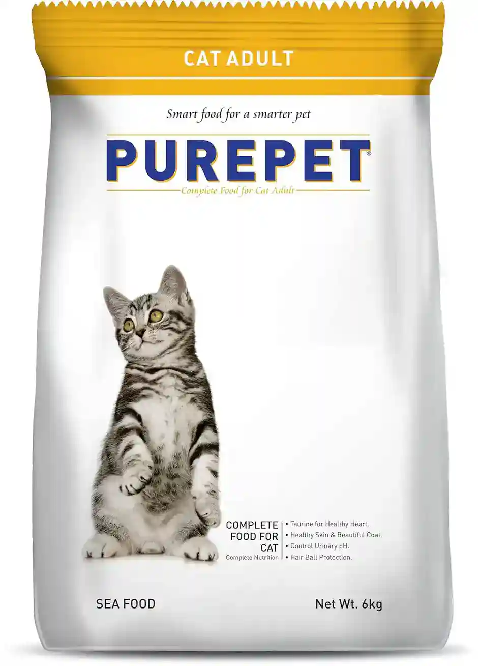 Purepet Seafood Adult Cat Dry Food