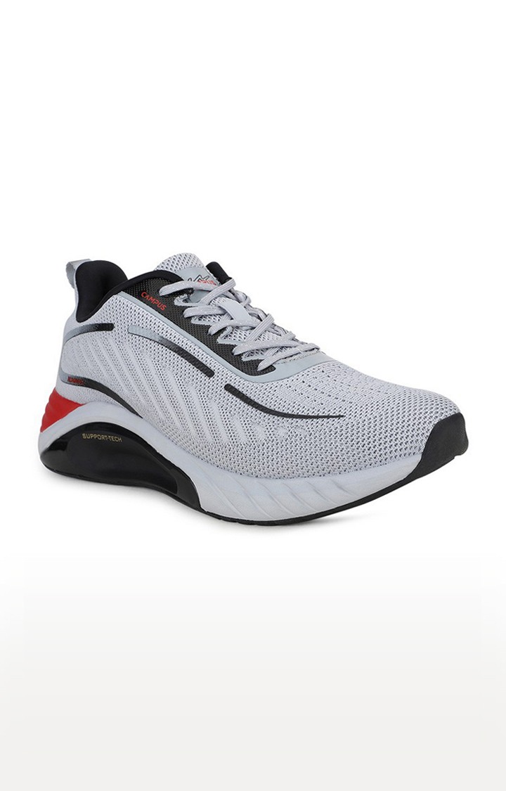 Men's Abacus Grey Mesh Running Shoes