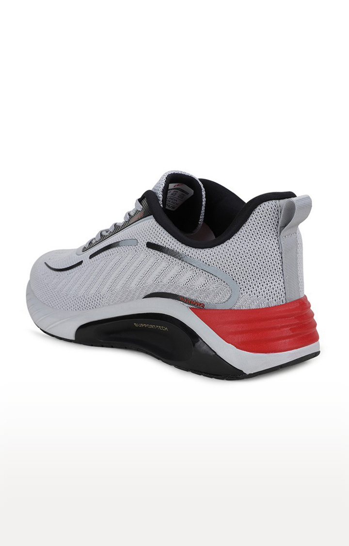 Men's Abacus Grey Mesh Running Shoes