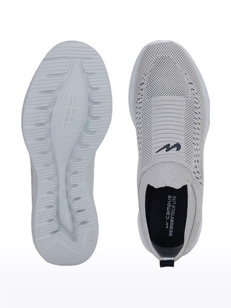 Campus Shoes | Men's Grey VAYU Casual Slip ons 2