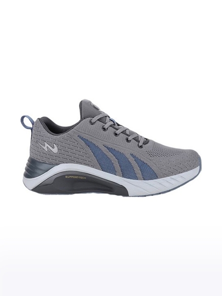 Campus Shoes | Men's Grey BENNETT Running Shoes 1