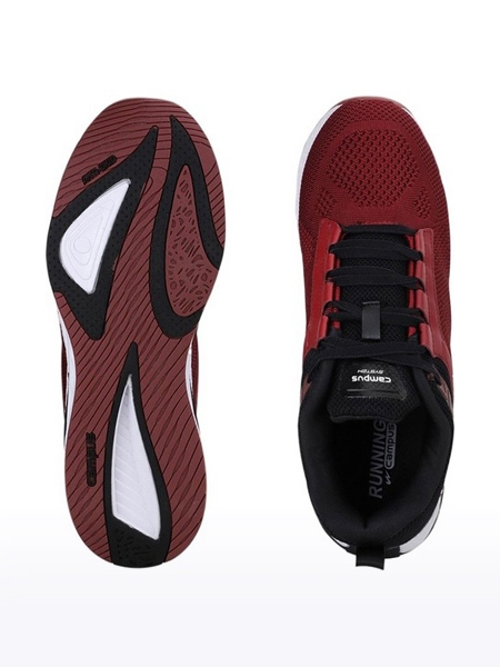 Campus Shoes | Men's Red NARCOS Running Shoes 3