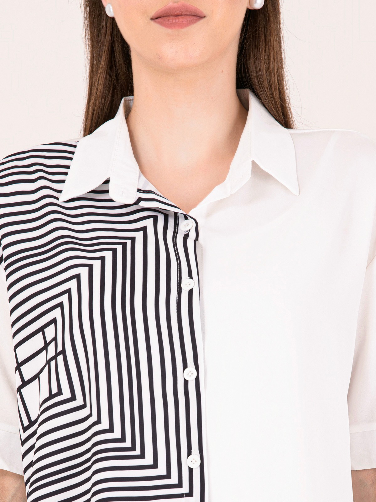 Albion Women White Smart Top