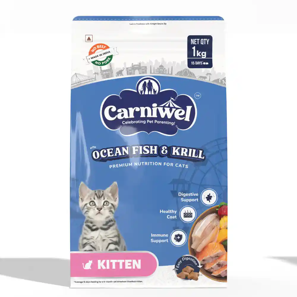 Carniwel | Carniwel Ocean Fish and Krill For Kitten Cat Dry Food