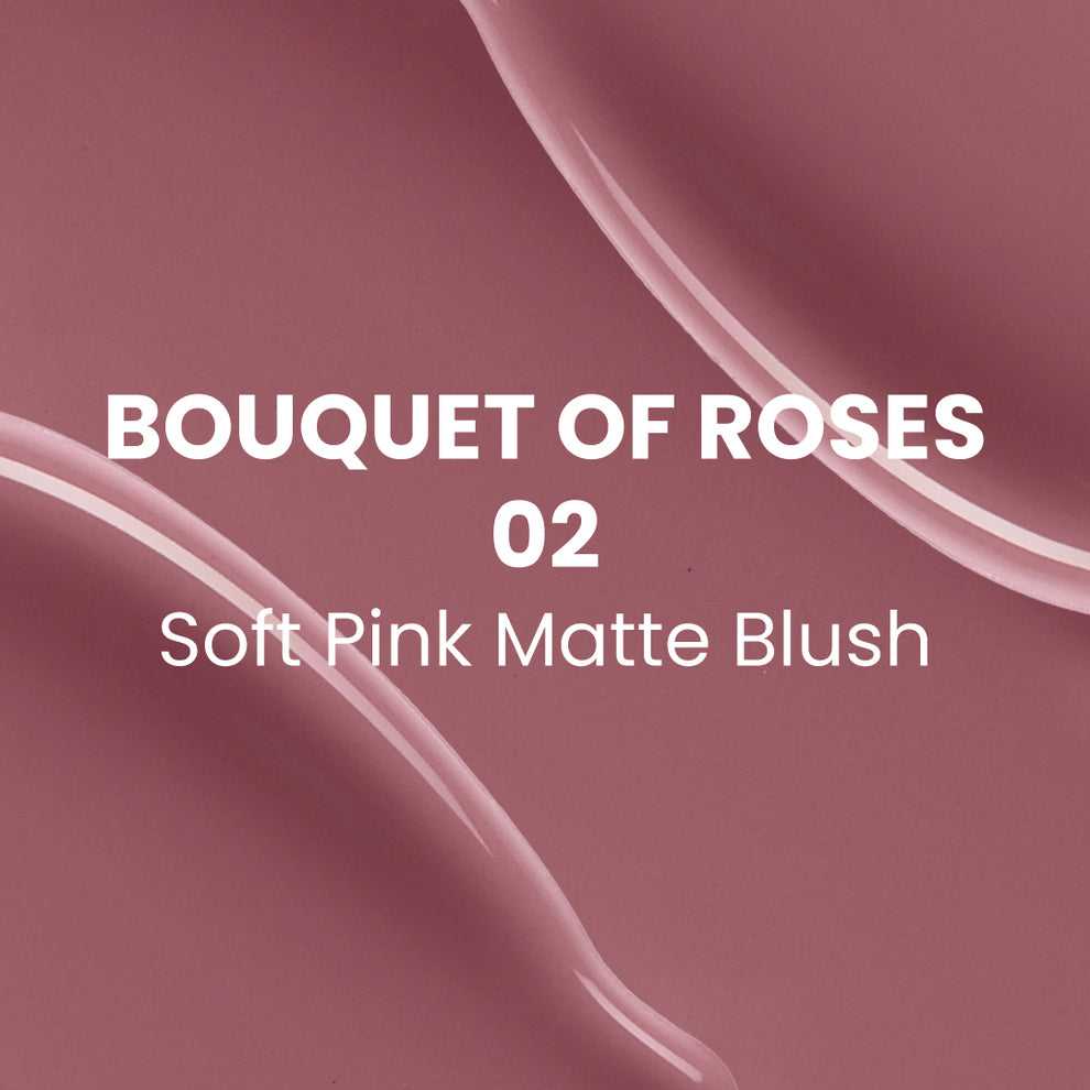 Typsy Beauty Silk Cushion Blush Bouquet of Roses 02