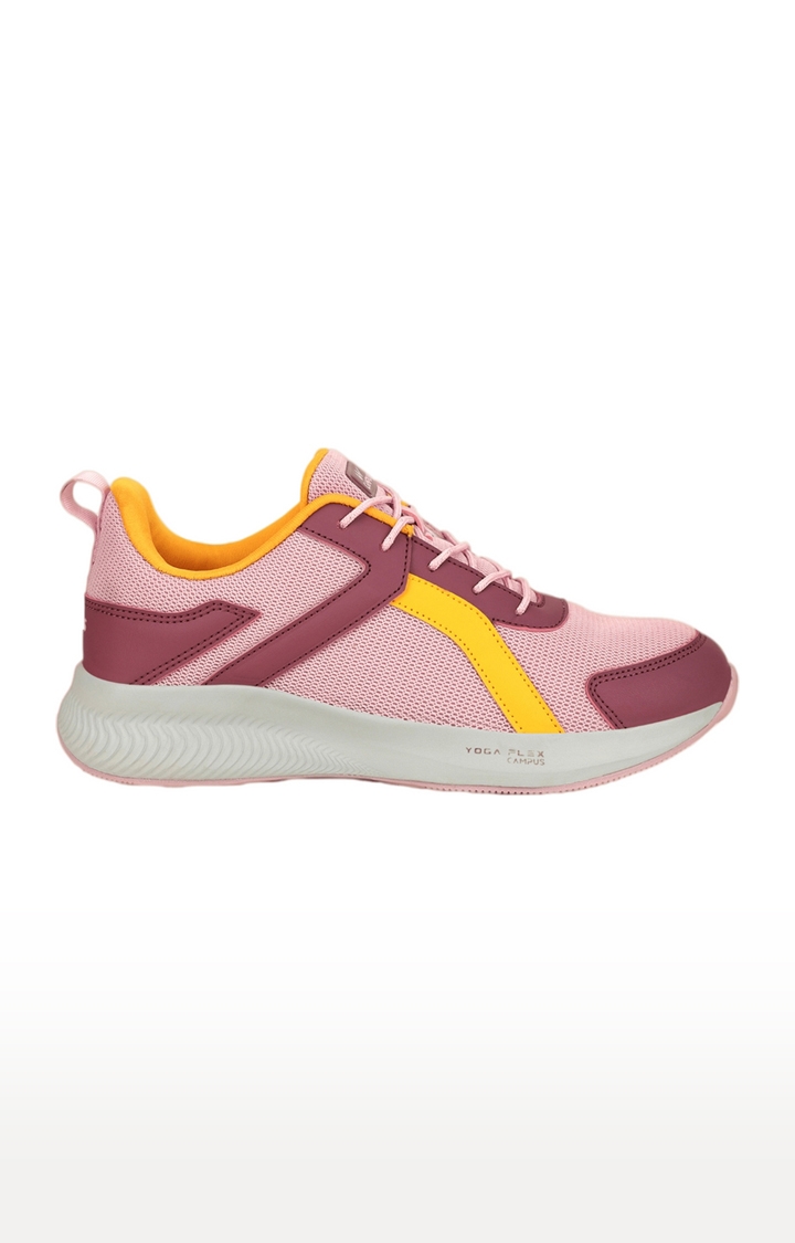 Campus Shoes | Women's Pink KRYSTAL Running Shoes 1