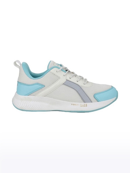 Campus Shoes | Women's White KRYSTAL Running Shoes 1