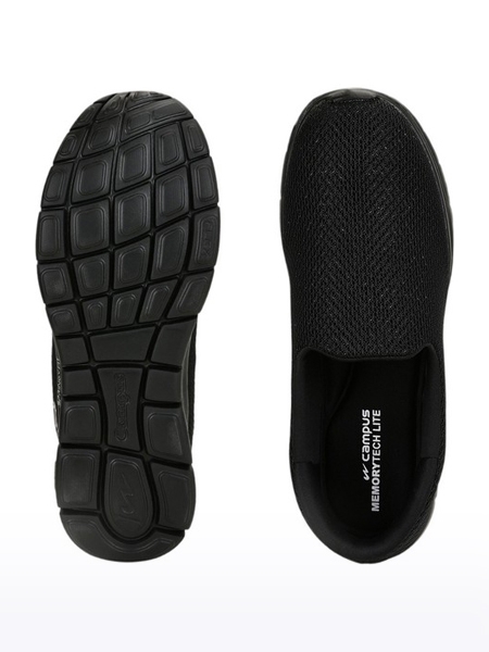 Campus Shoes | Women's Black ZOE PRO Running Shoes 3