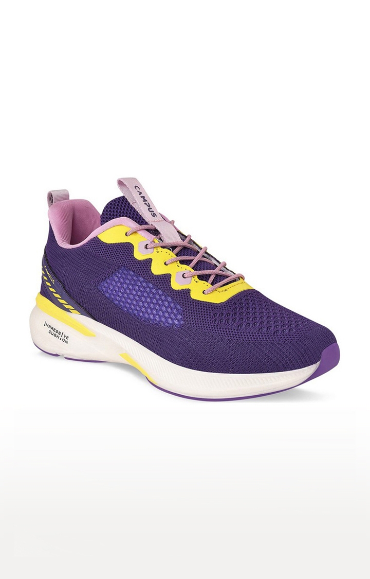 Campus Shoes | Women's Olivia Purple Mesh Outdoor Sports Shoes 0