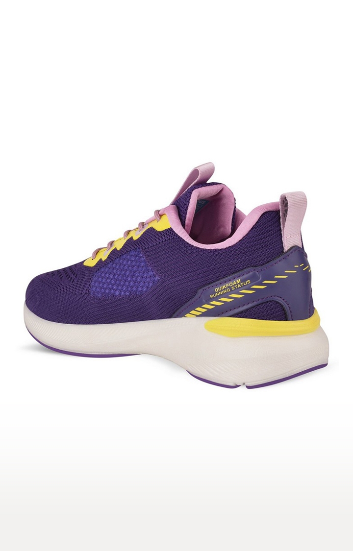 Campus Shoes | Women's Olivia Purple Mesh Outdoor Sports Shoes 2