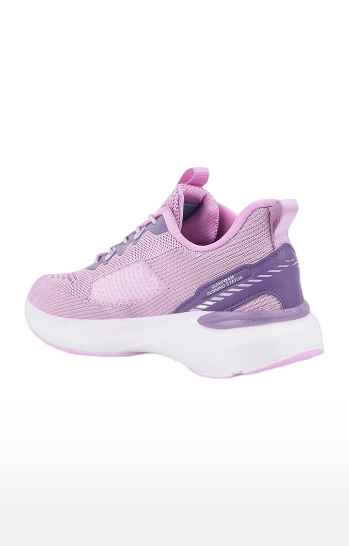 Campus Shoes | Women's Purple Purple Mesh Outdoor Sports Shoes 2
