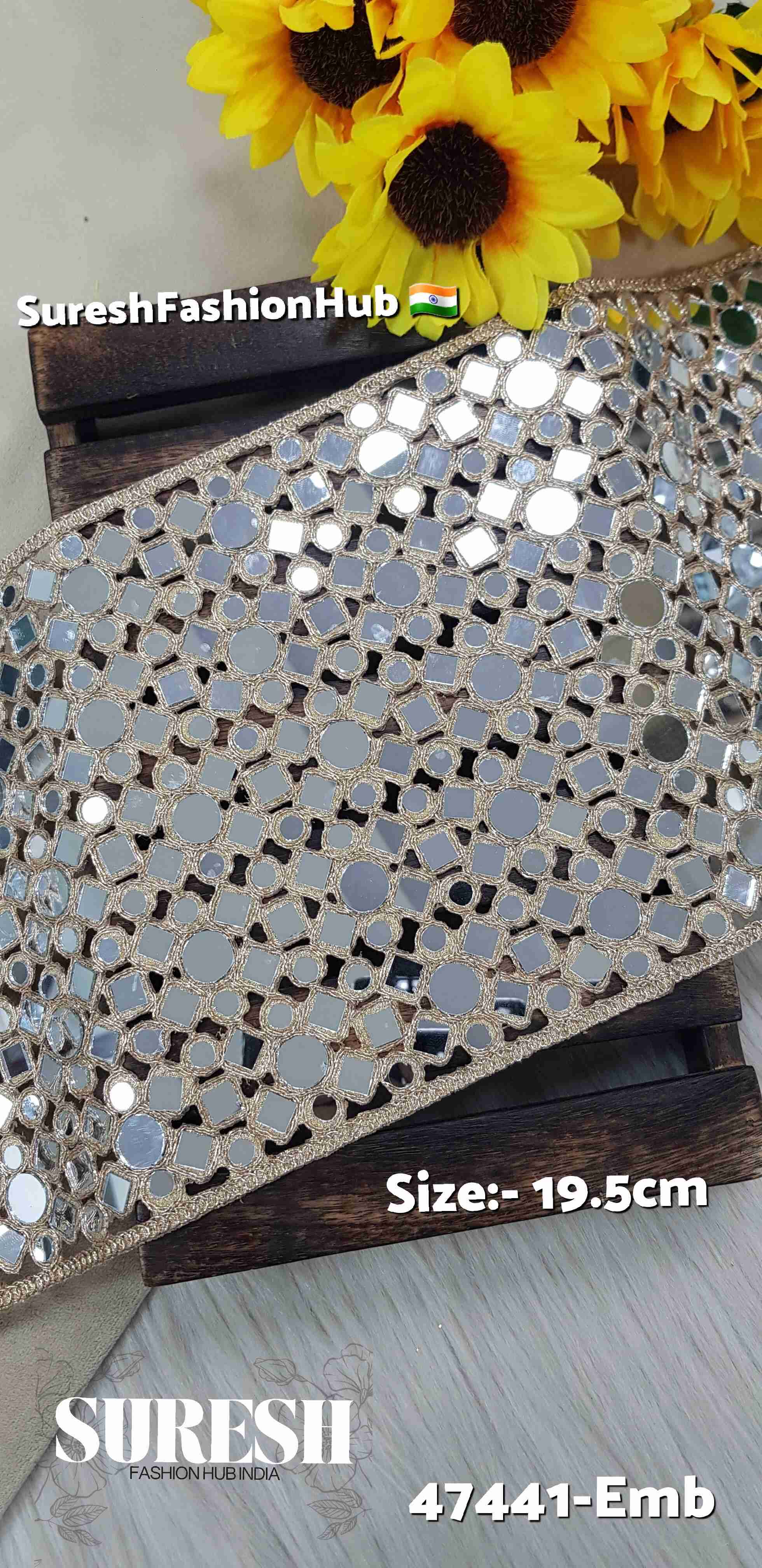 Rose Blush Mirror Lace