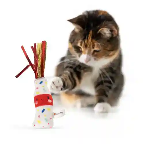 Barkbutler Fofos Birthday Drink Toy for Cats