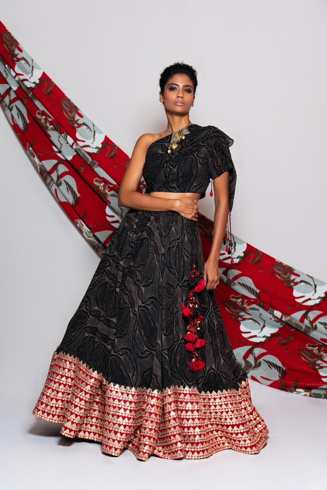 Made to Order Indian Designer Embroidered Upada Silk Lehenga Choli for  Bridal Bridesmaid Dress - Etsy