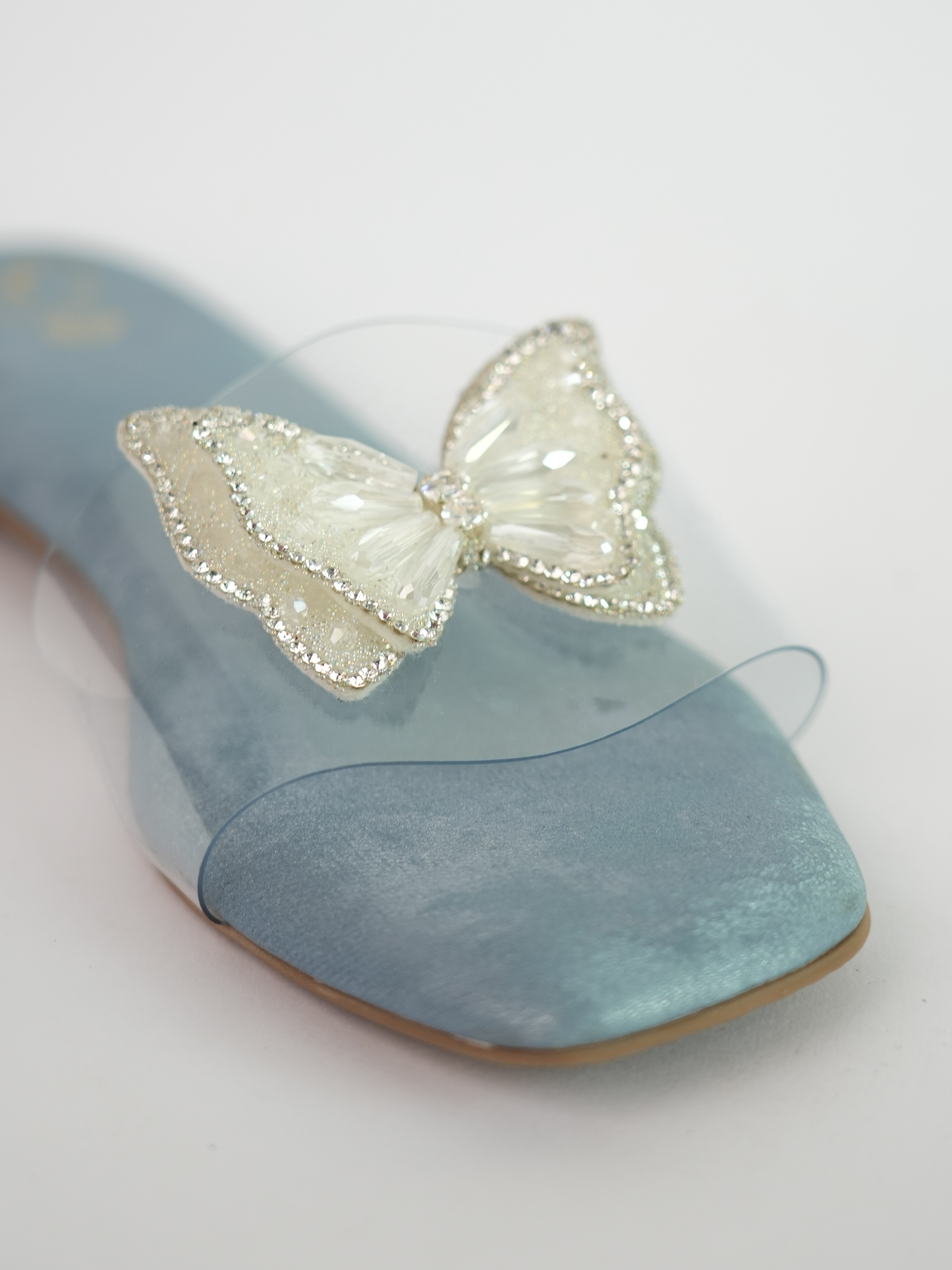 BLUE BUTTERFLY FLATS