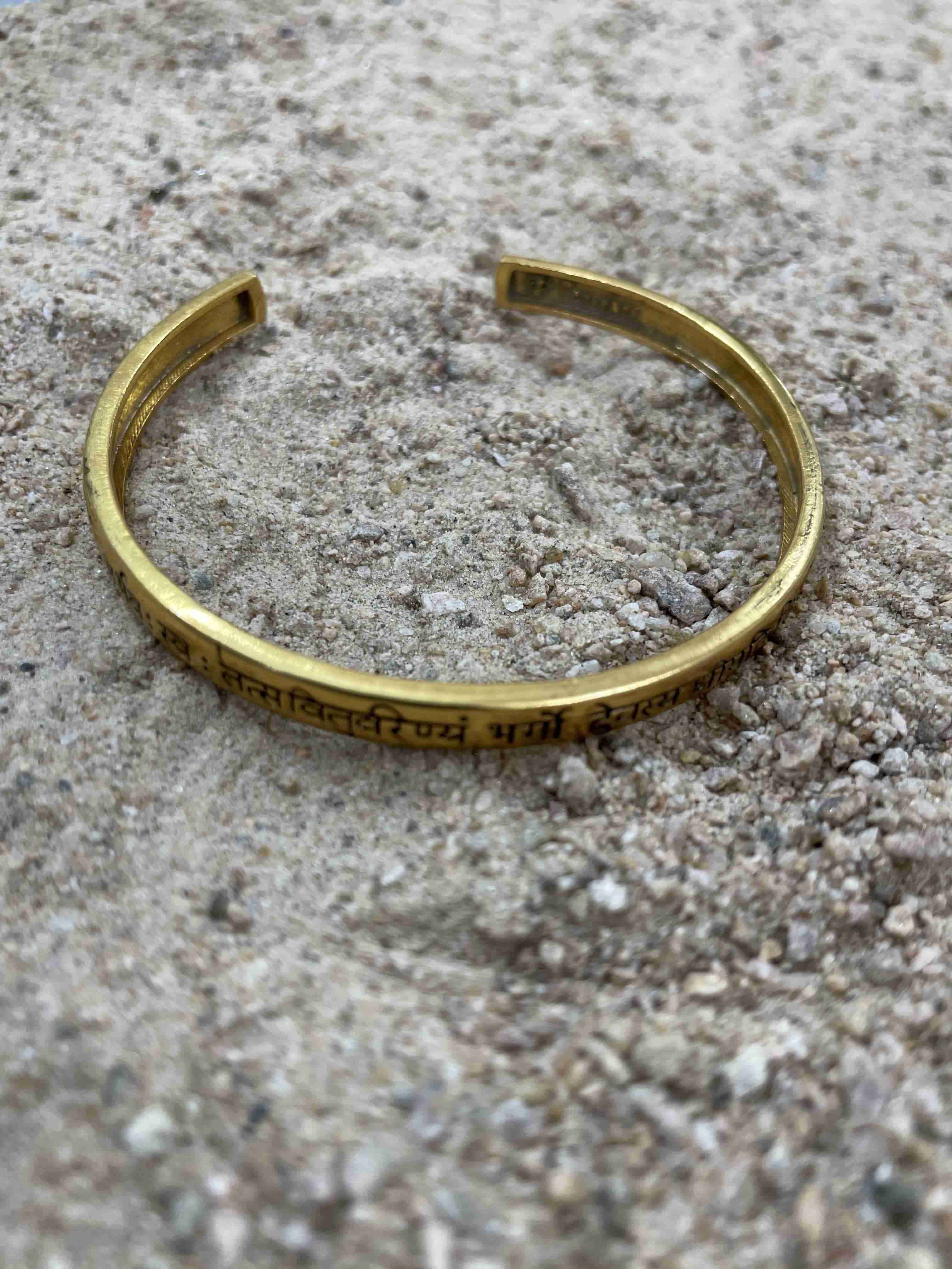 The Gayatri Mantra bangle