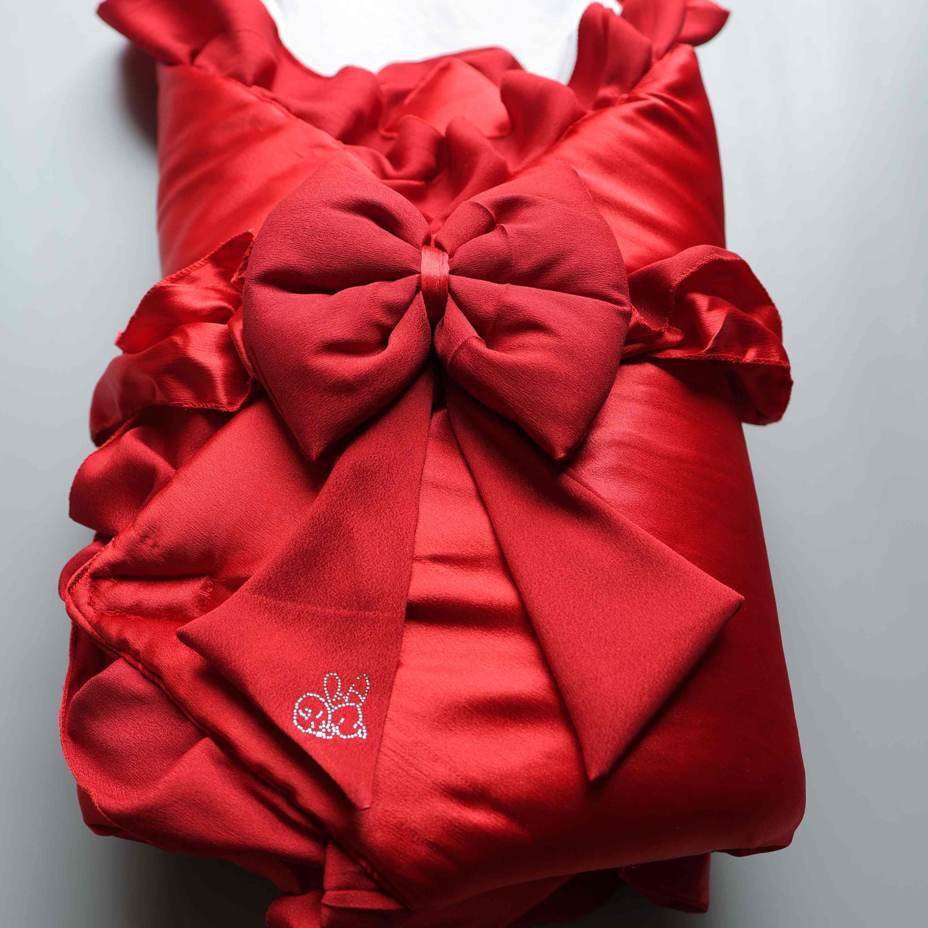 Scarlet Glow Luxe Drape Set