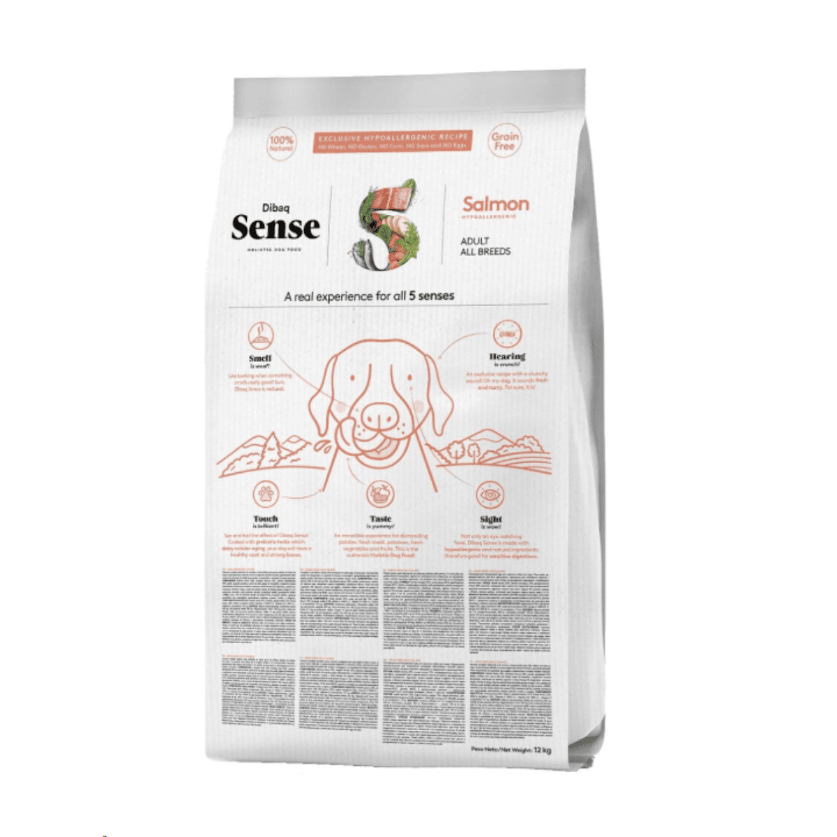Dibaq Sense Salmon Adult Dry Dog Food