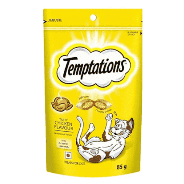 Temptations Tasty Chicken Cat Treat - 85 Gm