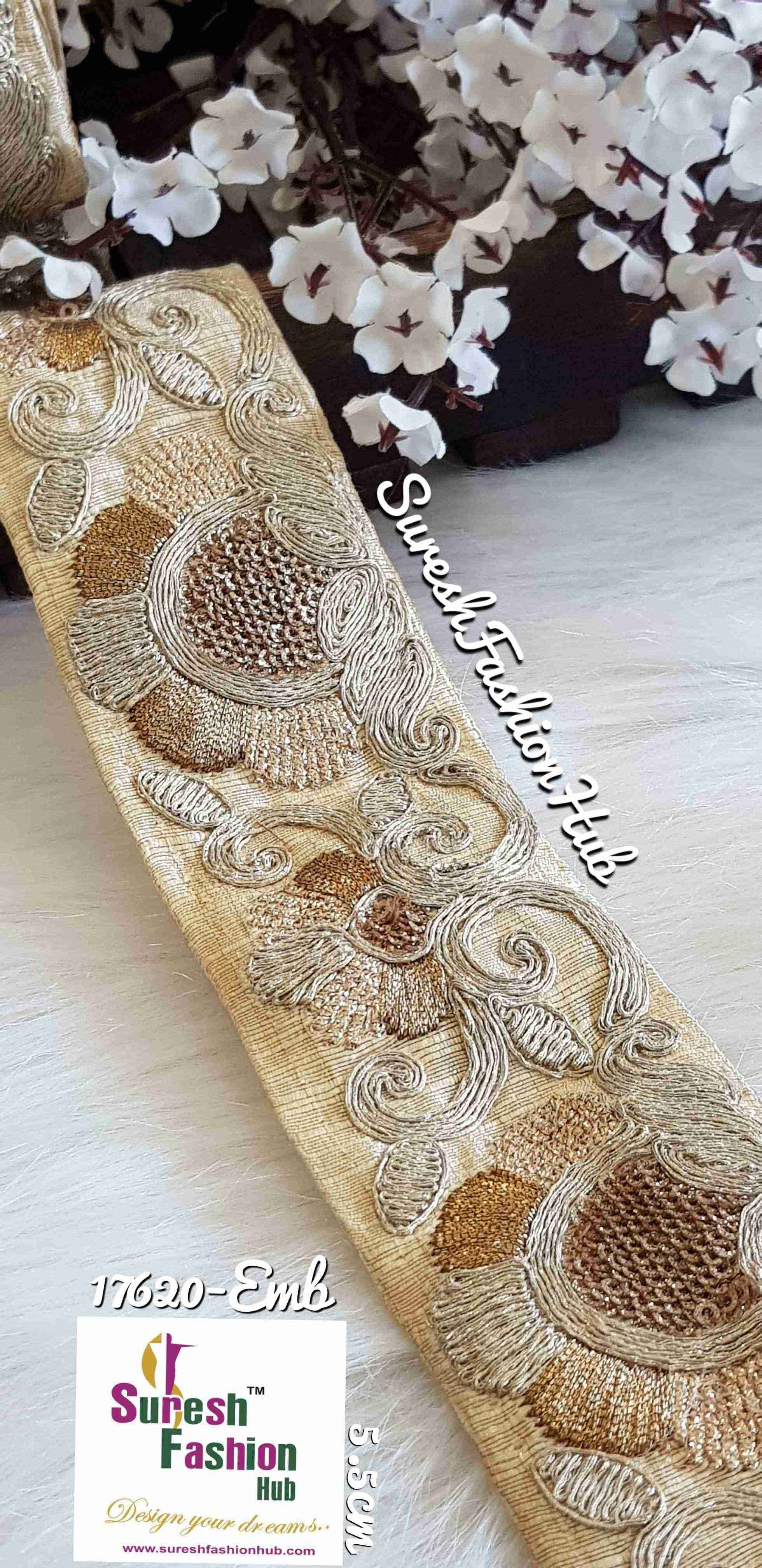 Indian Laces Embellishments Embroidery Saree Border  Wholesale Silk Crafting Sewing Decorative Designer Ribbons  #Blackborder  #Fancylaces #Decorativetrims  #Embroideredborder #Sewingtrims #テープ #minne #lndianlaces #Sareeborder #アニー都城  #pasamanerías #pasamaneriasbordadas  #Embellishments #可愛いマスク  #Embroiderytrimmings #