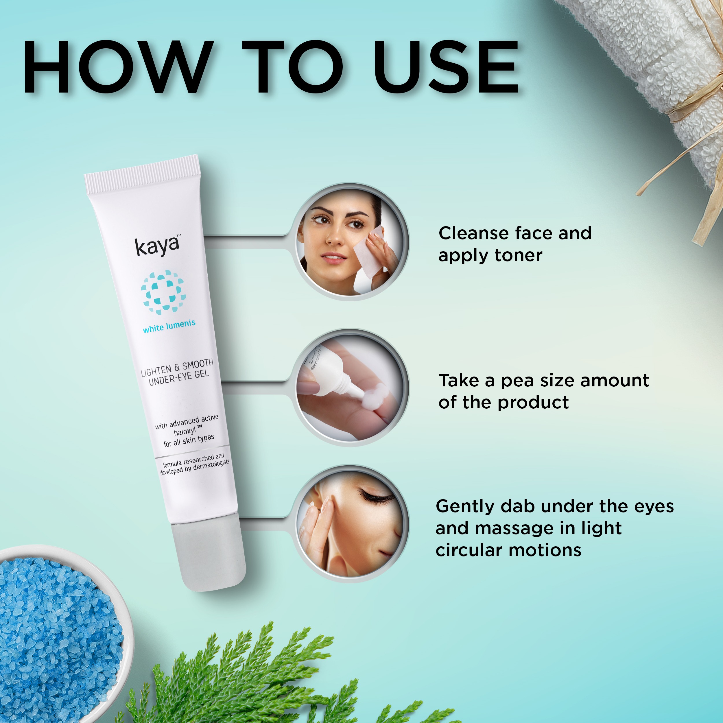 kaya Lighten And Smooth Under Eye Gel