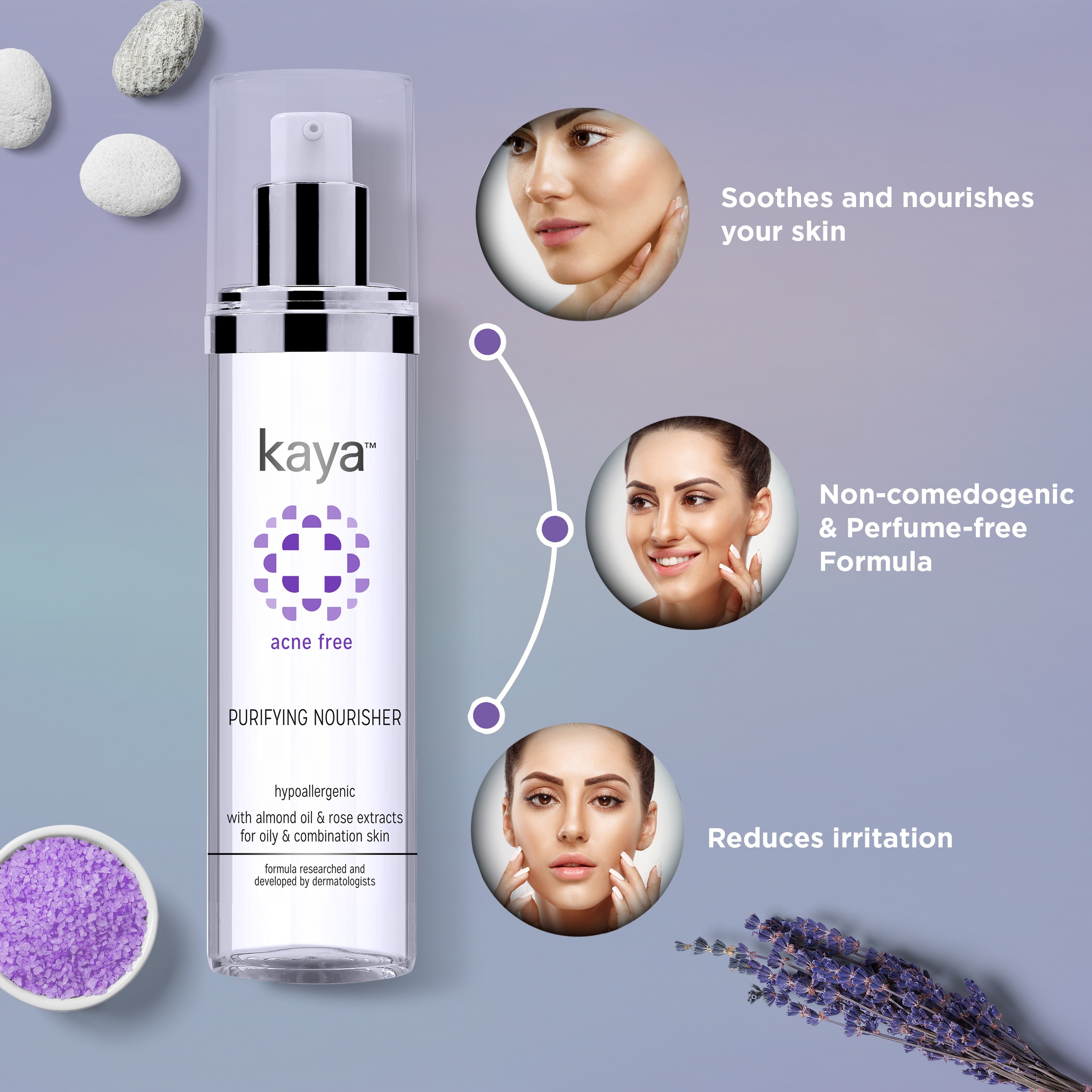 KAYA ACNE FREE PURIFYING NOURISHER
