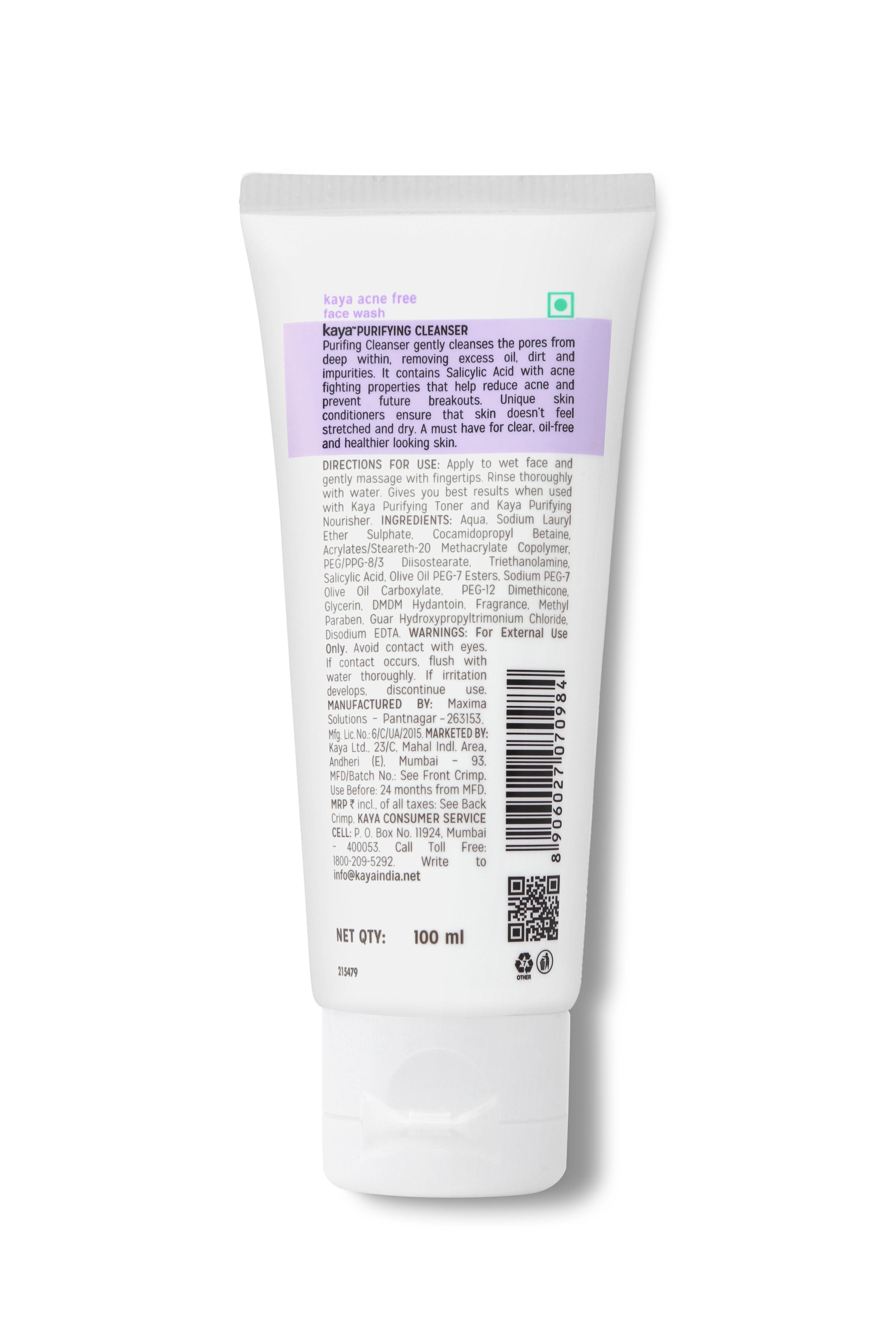 kaya Purifying Cleanser (Face Wash)