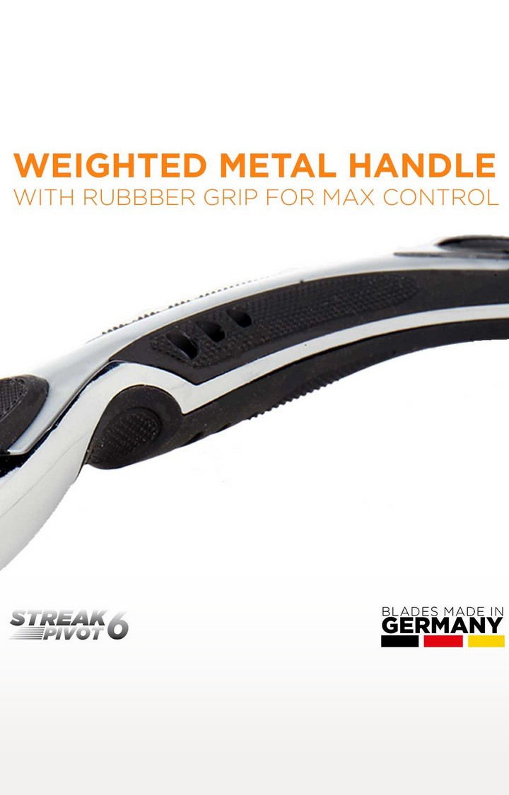 Spruce Shave Club | Spruce Shave Club Streak6 Shaving Razor | 6 Blade Razor | Diamond Coated Blades | Made in Germany 8