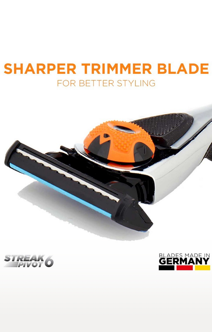 Spruce Shave Club | Spruce Shave Club Streak6 Shaving Razor | 6 Blade Razor | Diamond Coated Blades | Made in Germany 5