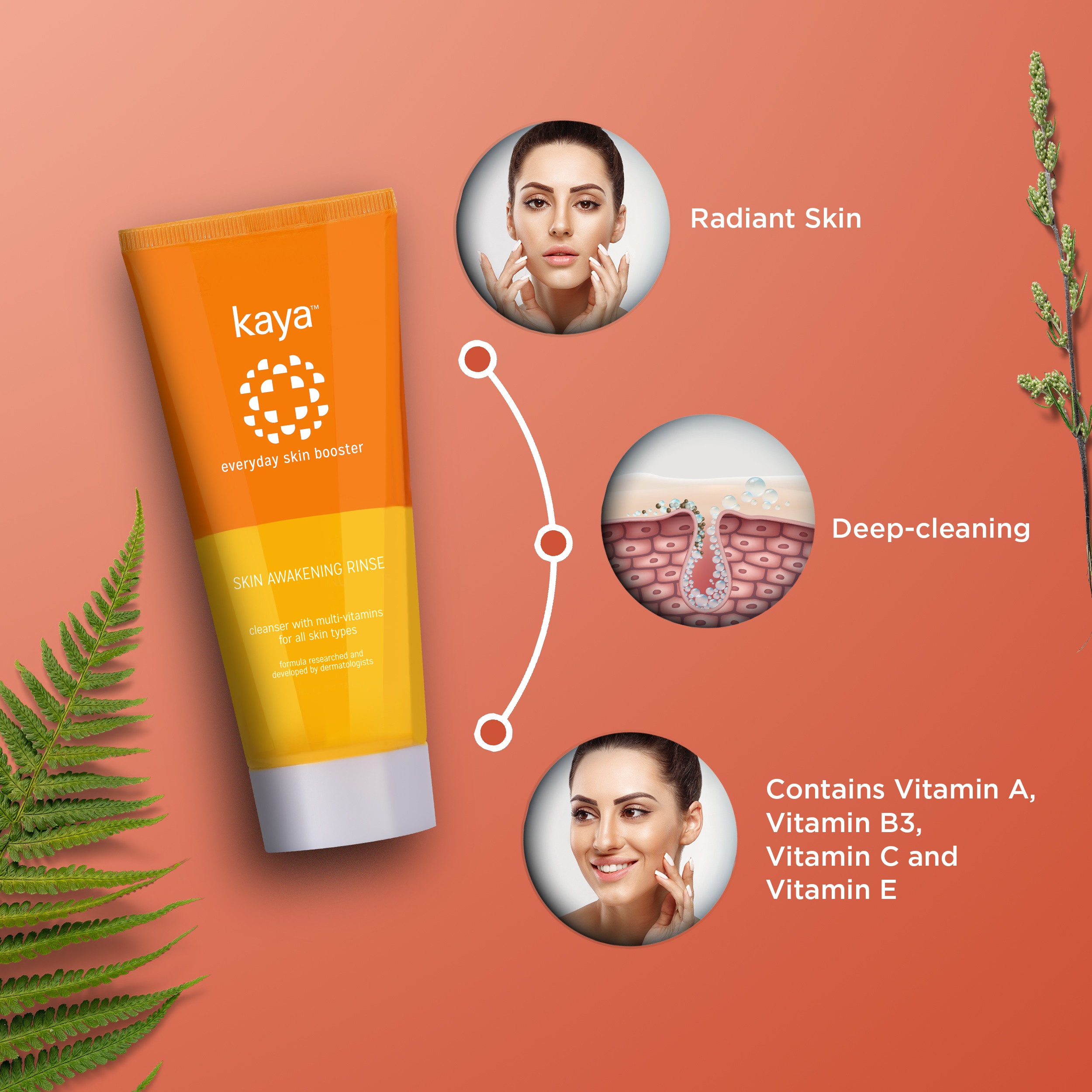 kaya Skin Awakening Rinse