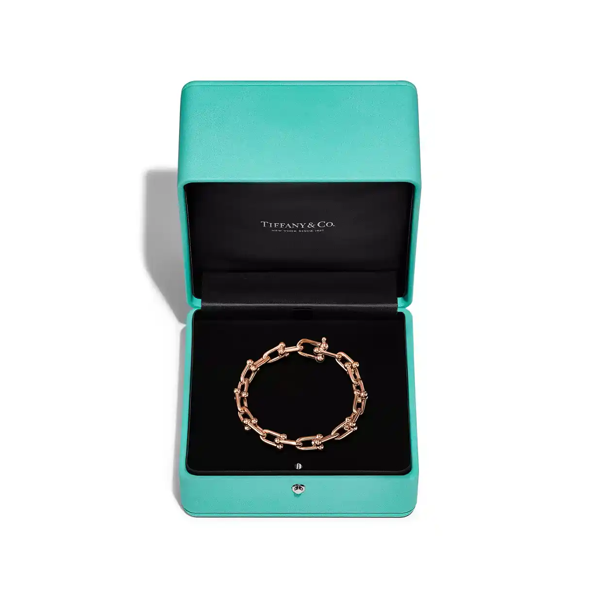 Tiffany HardWear: Medium Link Bracelet in Rose Gold
