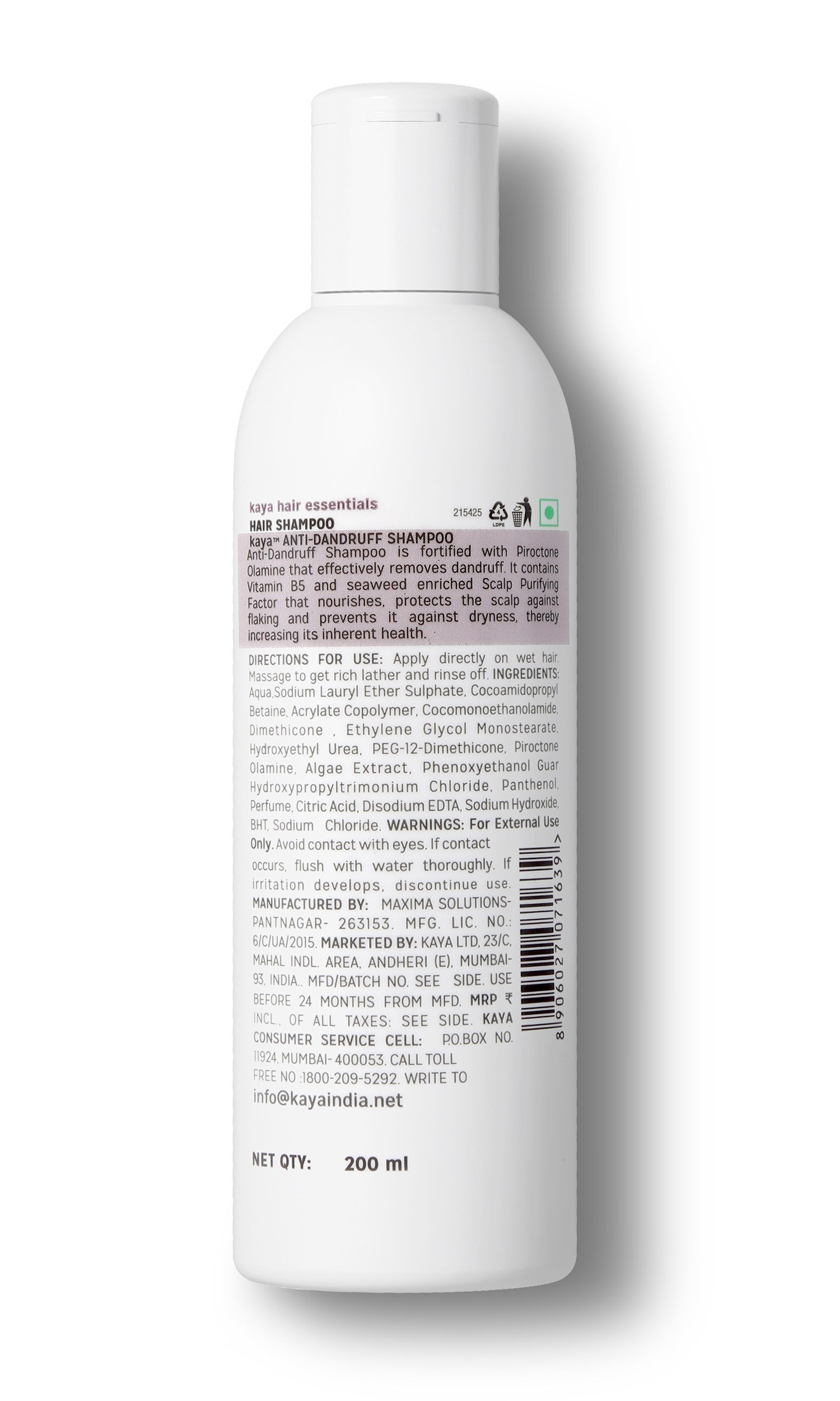 kaya Anti-Dandruff Shampoo