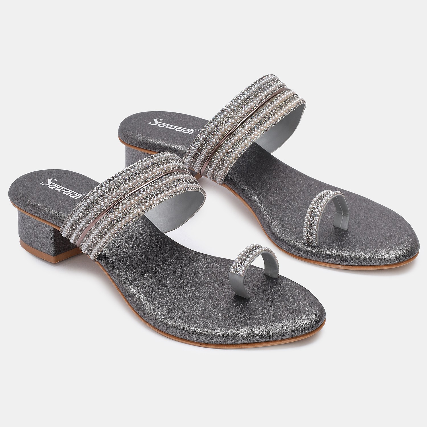 Stylish Embellished Thong Sandals for Women