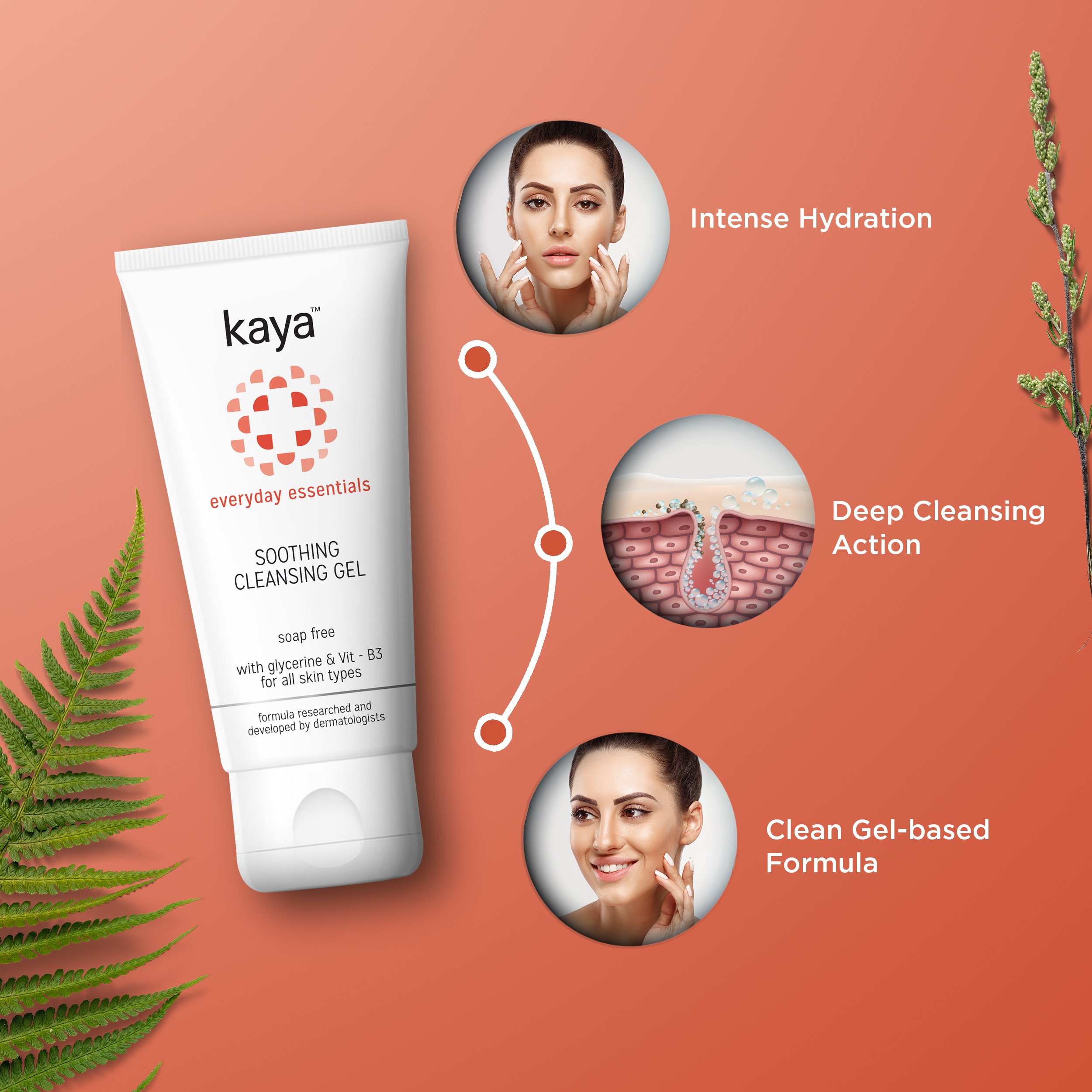 kaya Soothing Cleansing Gel (Face Wash)