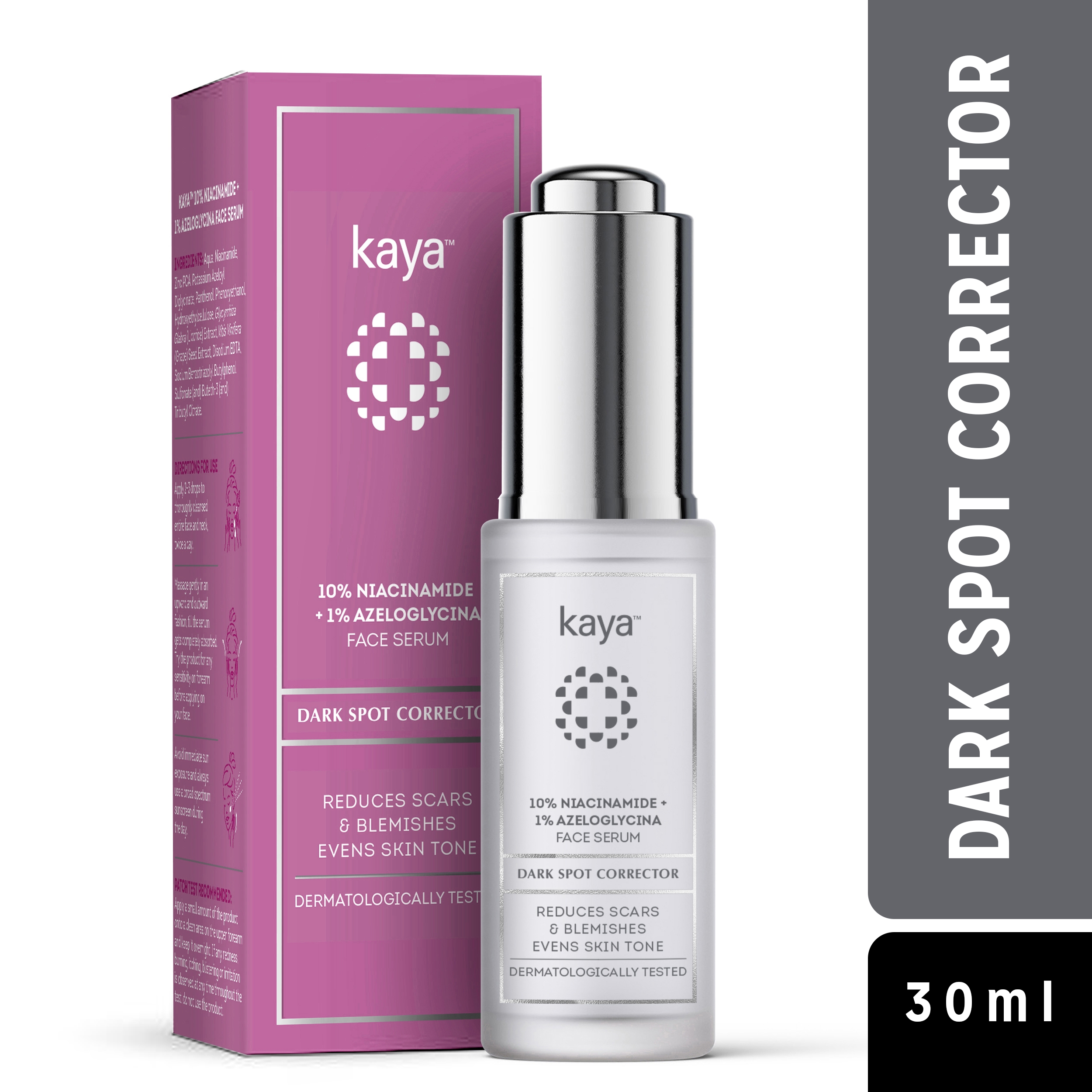 Kaya | kaya Kaya 10% Niacinamide + 1% Azeloglycina Face Serum
Dark Spot Corrector 0