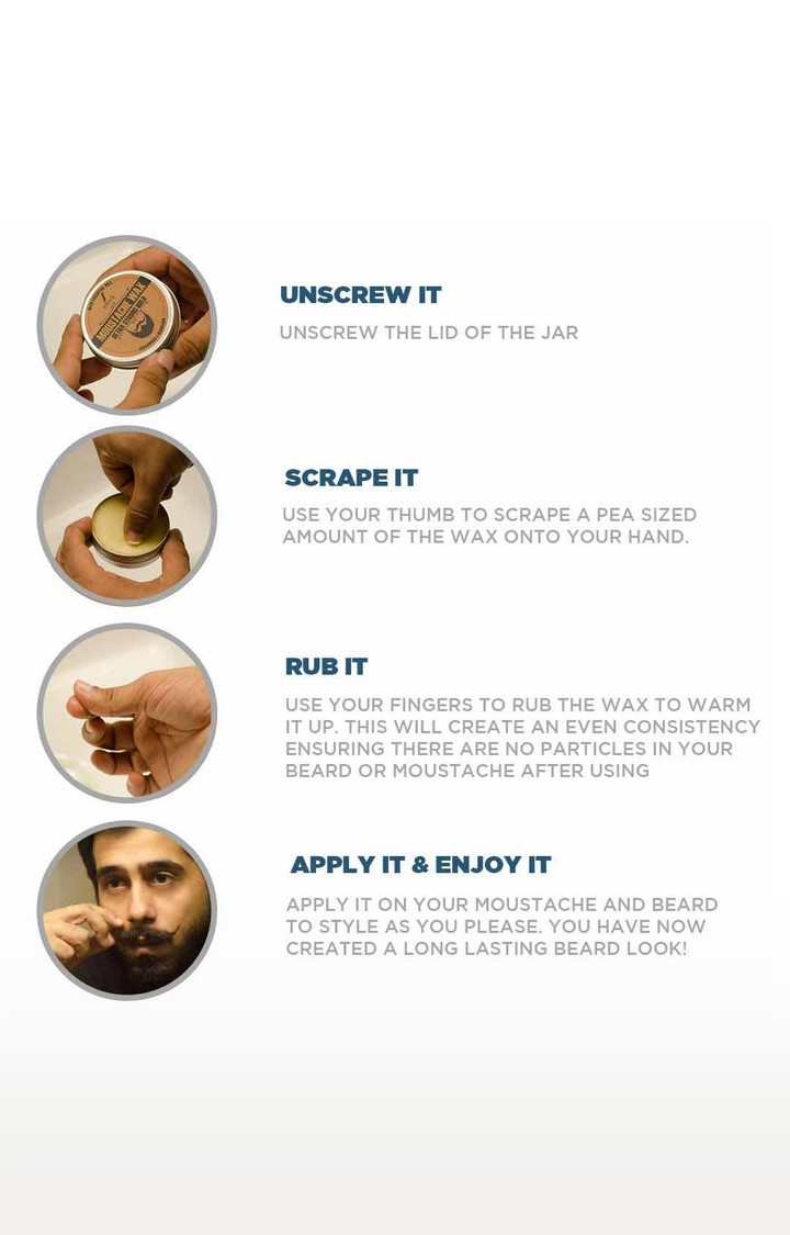 Spruce Shave Club | Spruce Shave Club Beard & Moustache Wax | Ultra Strong Hold | Natural Wax | Cedarwood & Mandarain 4
