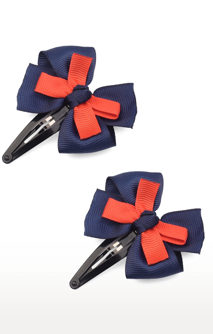 Ribbon Candy | Red & Navy Blue Printed Dresses 5