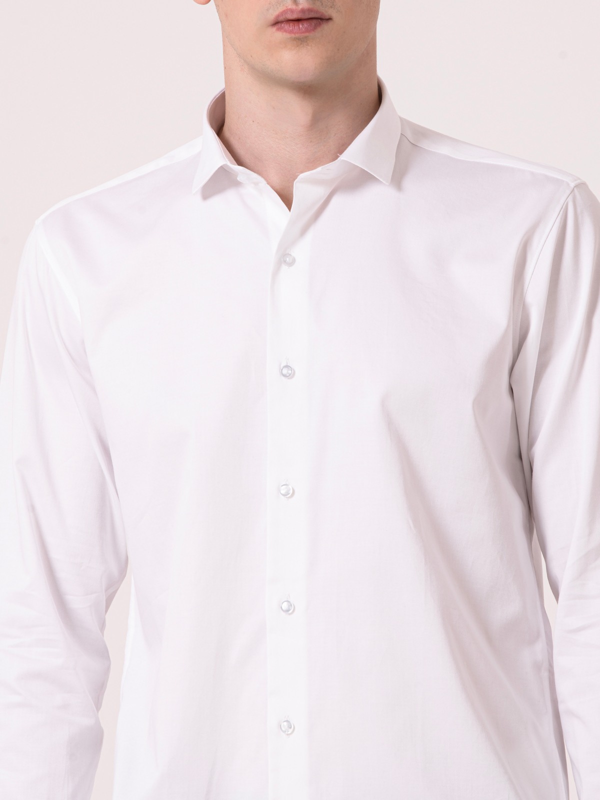 Albion Mens White Formal Shirt