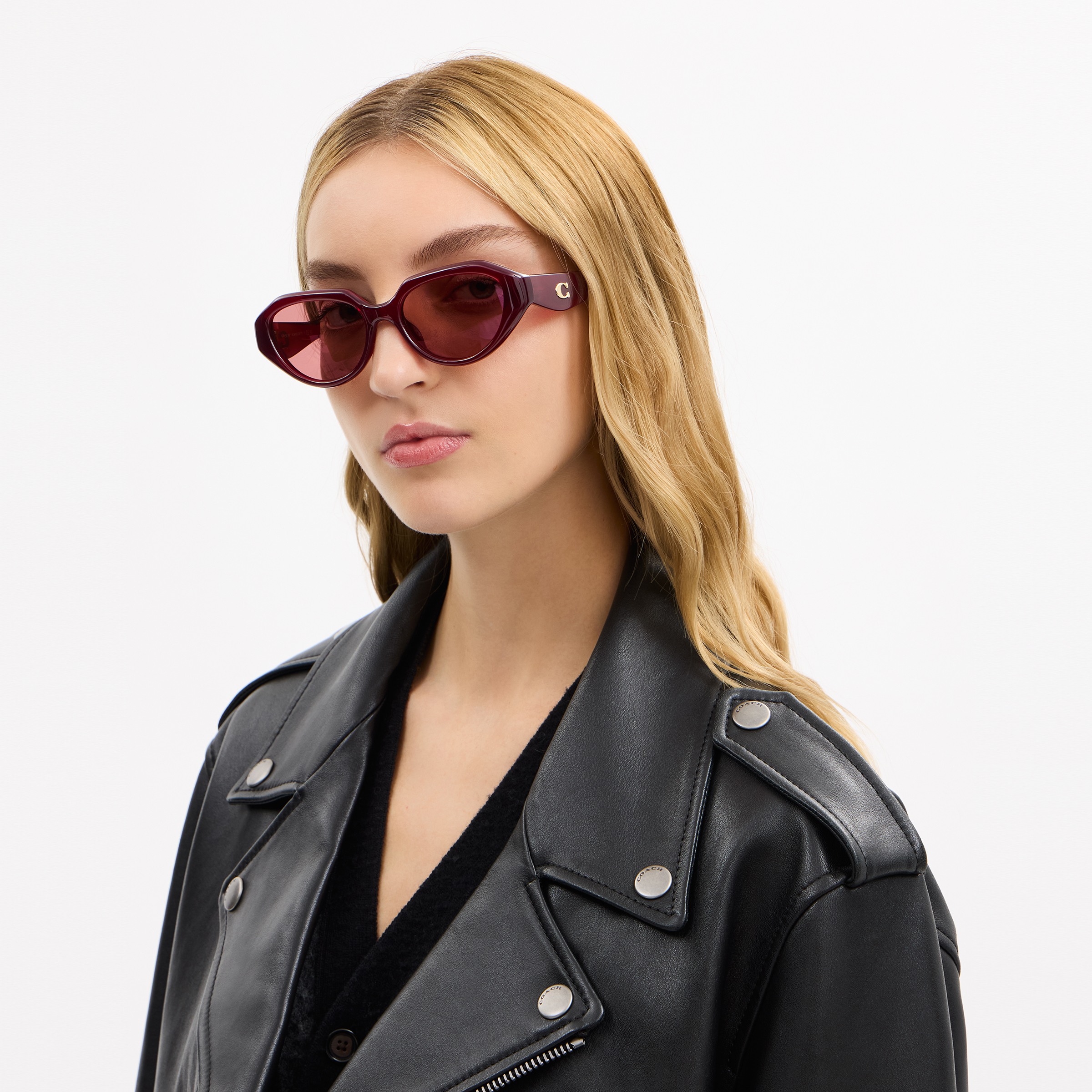 C Hardware Geometric Sunglasses