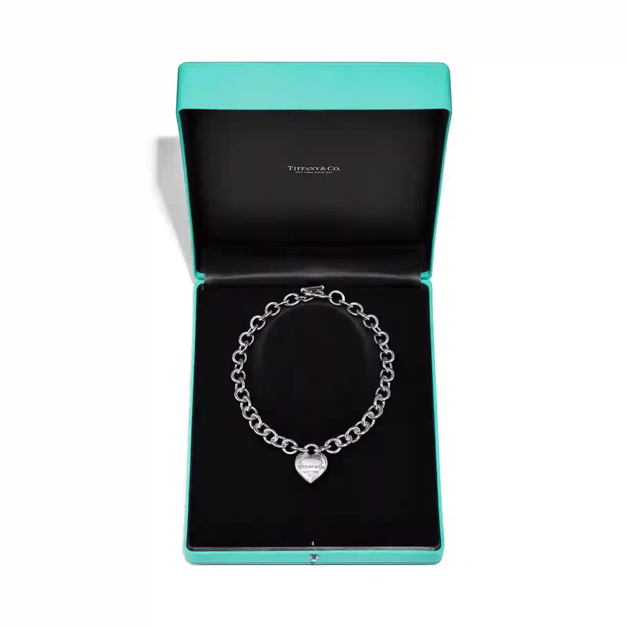Return to Tiffany®: Full Heart Toggle Necklace in Sterling Silver