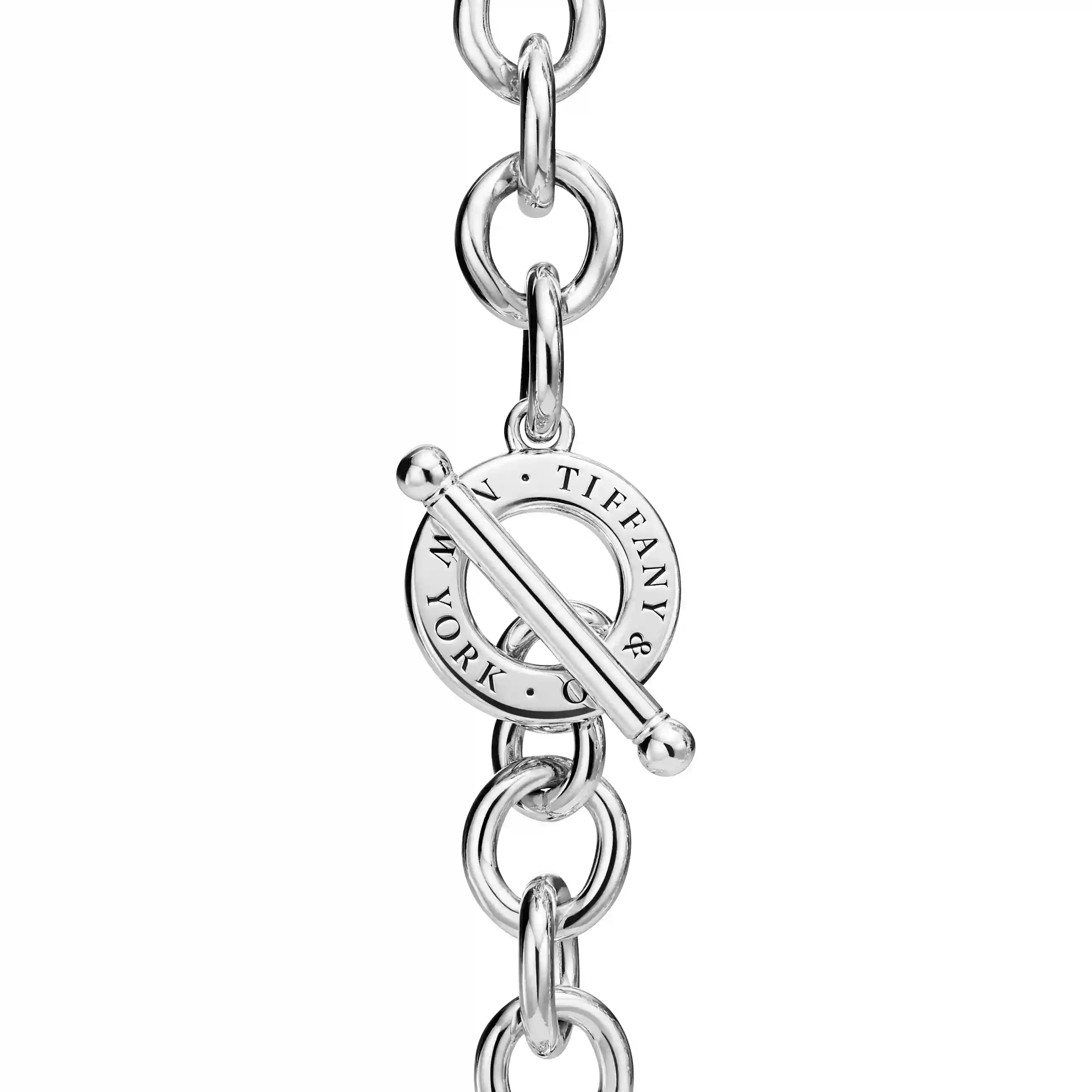 Return to Tiffany®: Full Heart Toggle Necklace in Sterling Silver