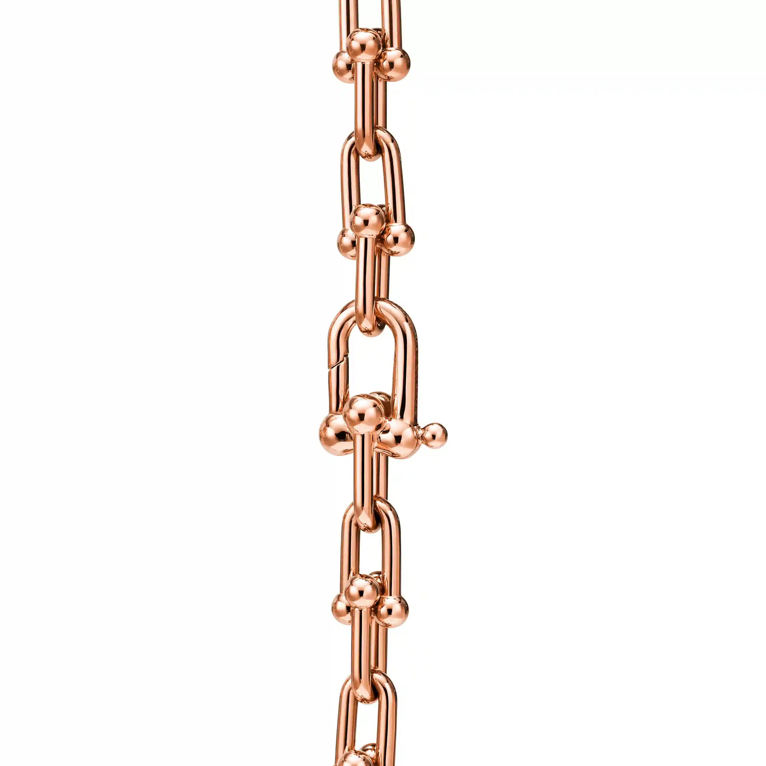Tiffany HardWear: Small Single Wrap Necklace in Rose Gold