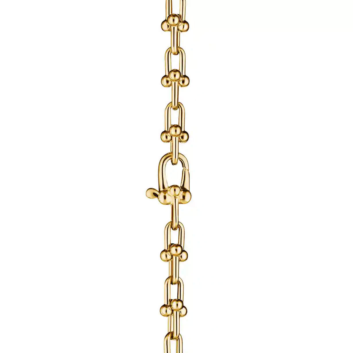 Tiffany HardWear: Micro Link Necklace in Yellow Gold