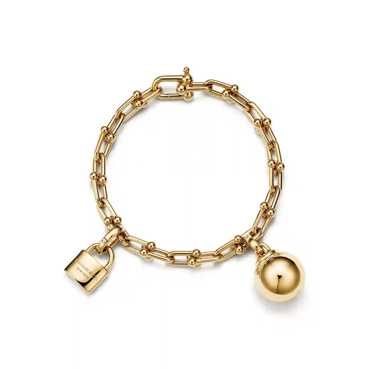 Tiffany HardWear: Small Single Wrap Bracelet in Yellow Gold