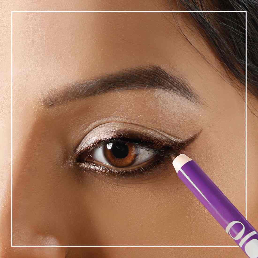 Plum NaturStudio All-Day-Wear Kohl Kajal Uptown Brown with FREE SHARPENER