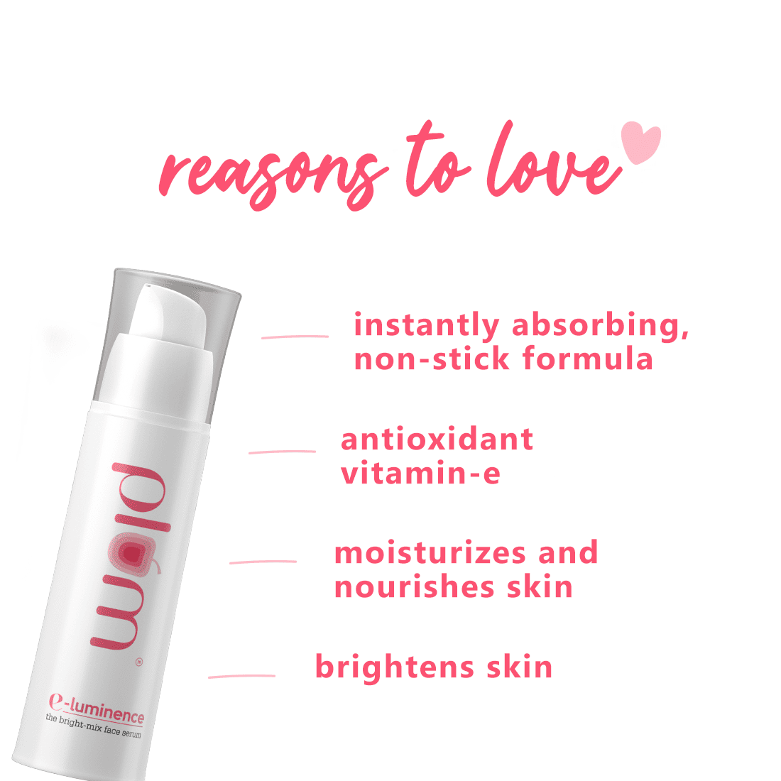 Plum E-Luminence "The Bright Mix" Face Serum