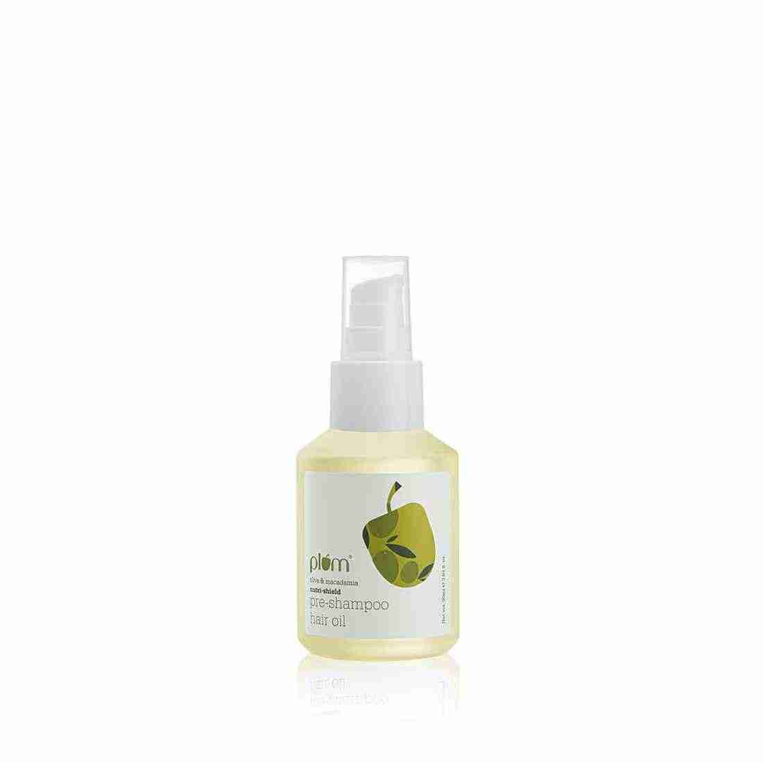 Plum Olive & Macadamia Nutri-Shield Pre-Shampoo Hair Oil